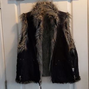 Faux Fur Reversible Vest